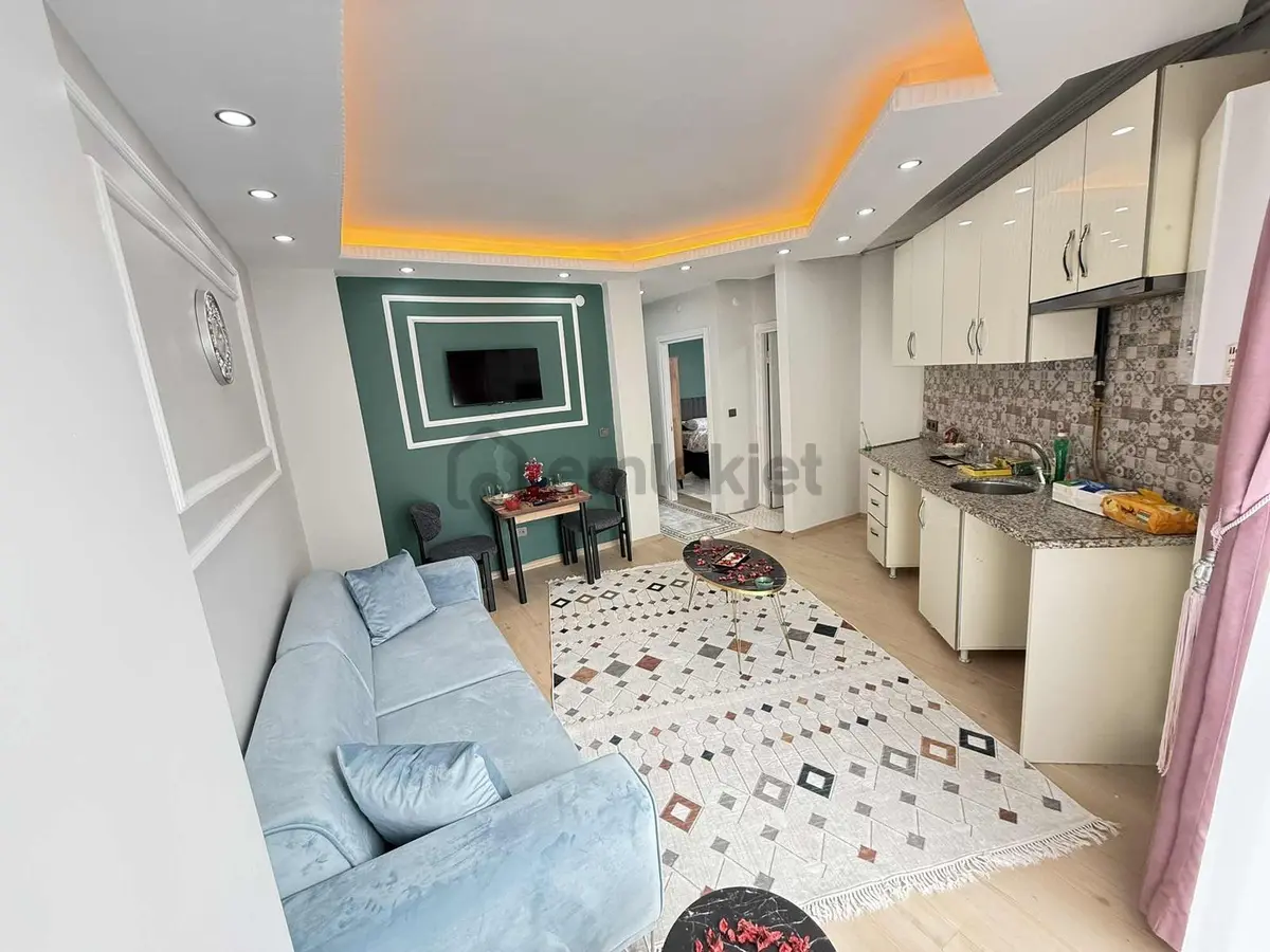 Yeni Bina Full Sıfır Eşyalı 1.kat Ferah 32bin Kiracılı Lüks 1+1 - 9