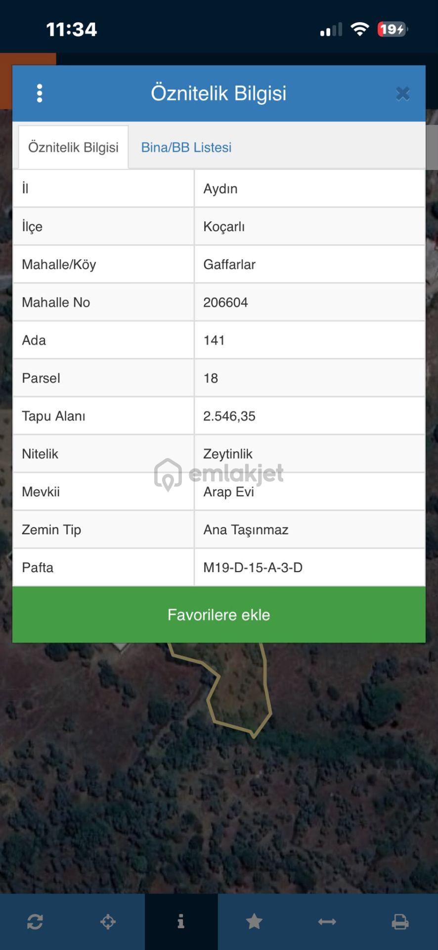 Hb'den Satılık Zeytinlik, 2.546 M² Ulaşımı Kolay Verimli Bölgede - 13
