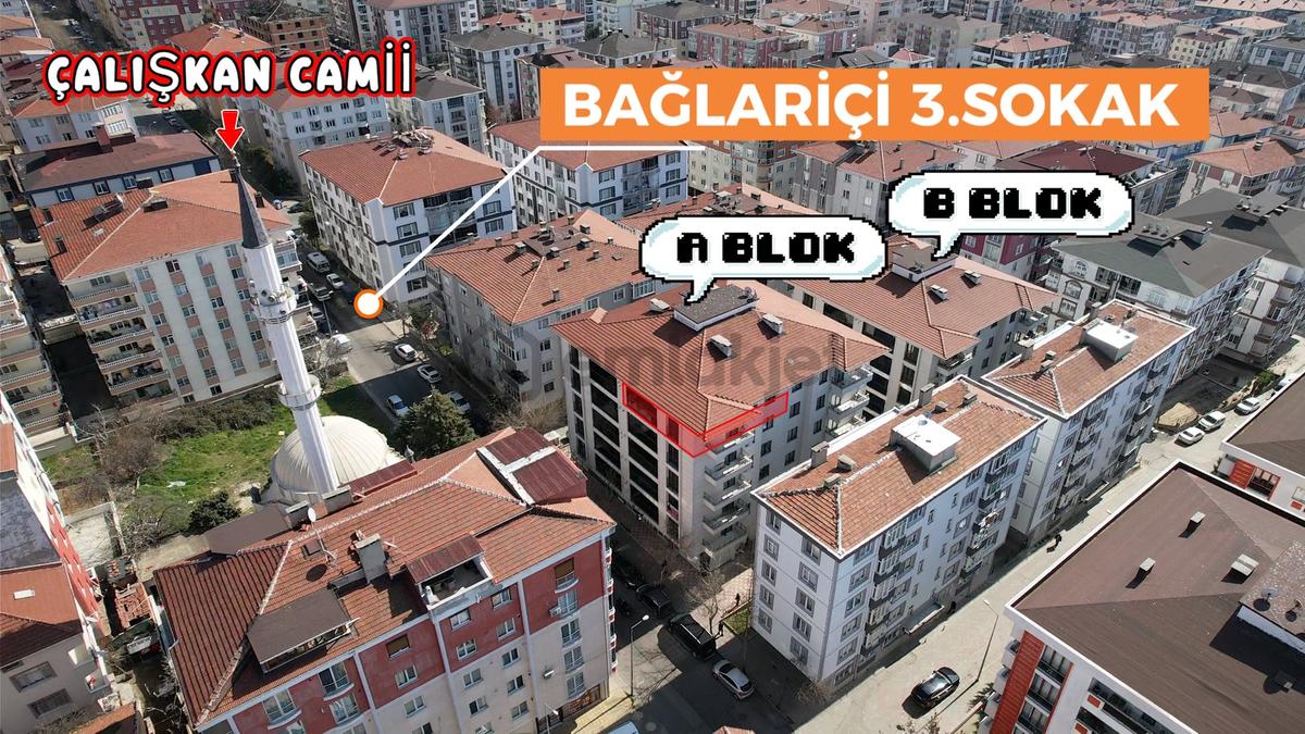 Redstone'dan Muhittinde Sitede 3+1 125m2 E.banyolu Satılık Daire