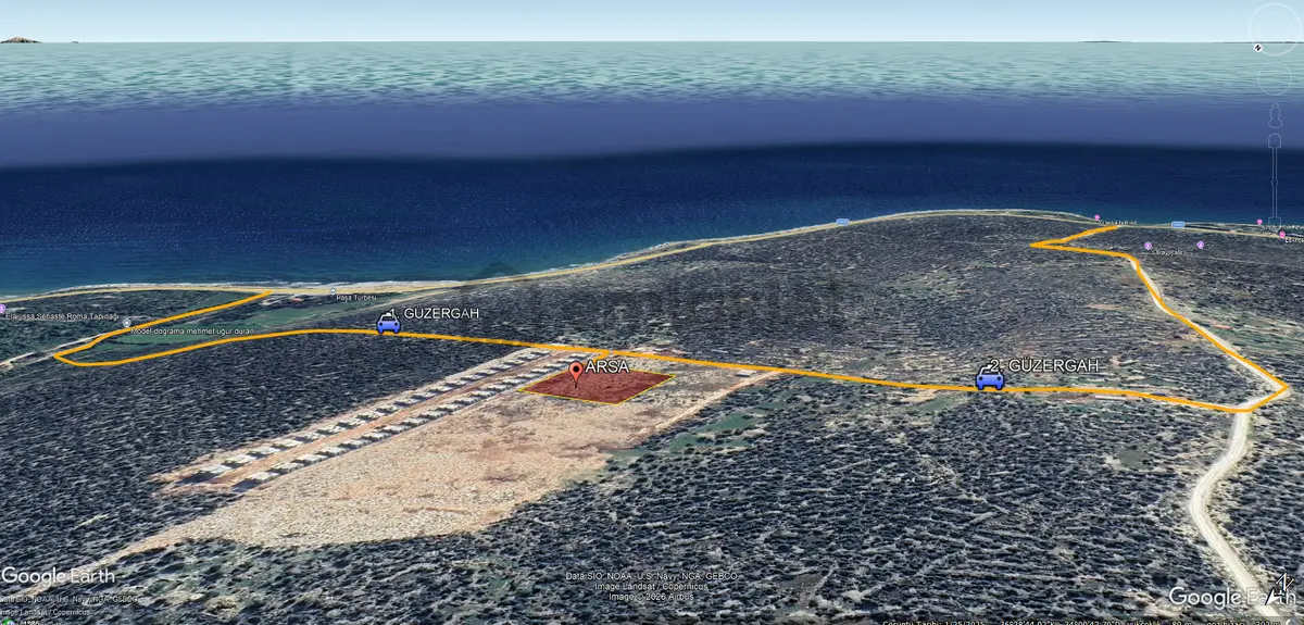 Kızkalesi'nde 5476 M2 Satılık Arsa - 3