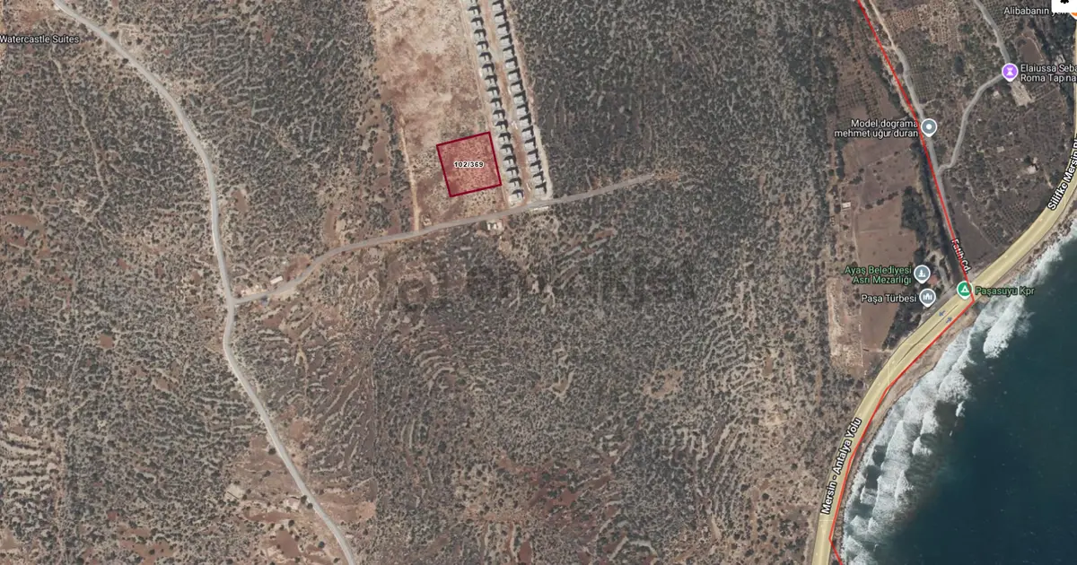 Kızkalesi'nde 5476 M2 Satılık Arsa - 5
