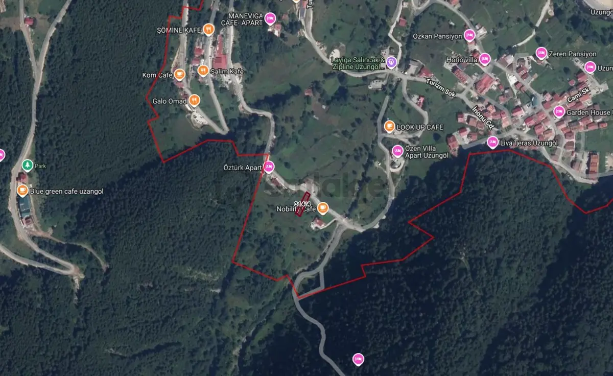 Trabzon Uzungölde Satılık 402 M2 Arazi - 3