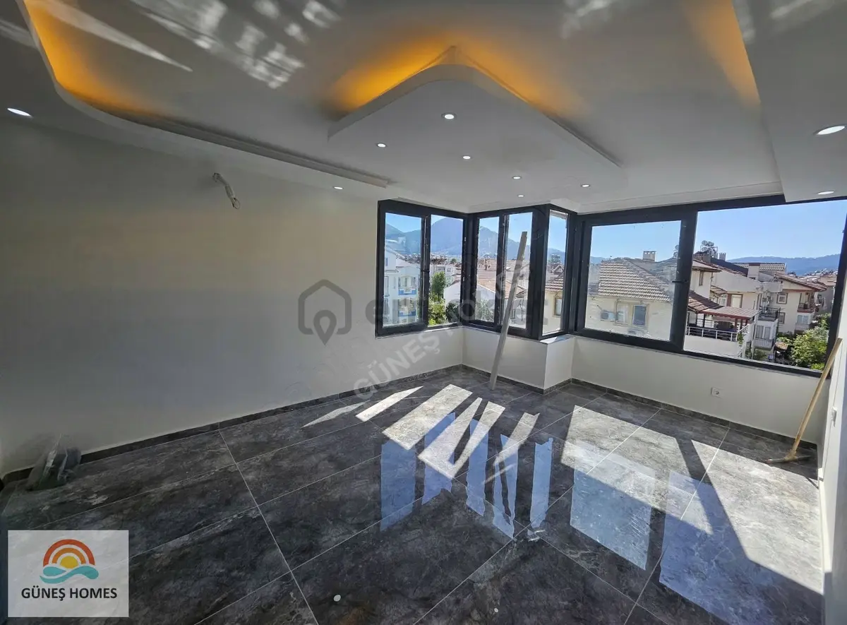 Fethiye Tuzlada Denize 900 Metre Mesafede 3+2 Dubleks Daire - 12