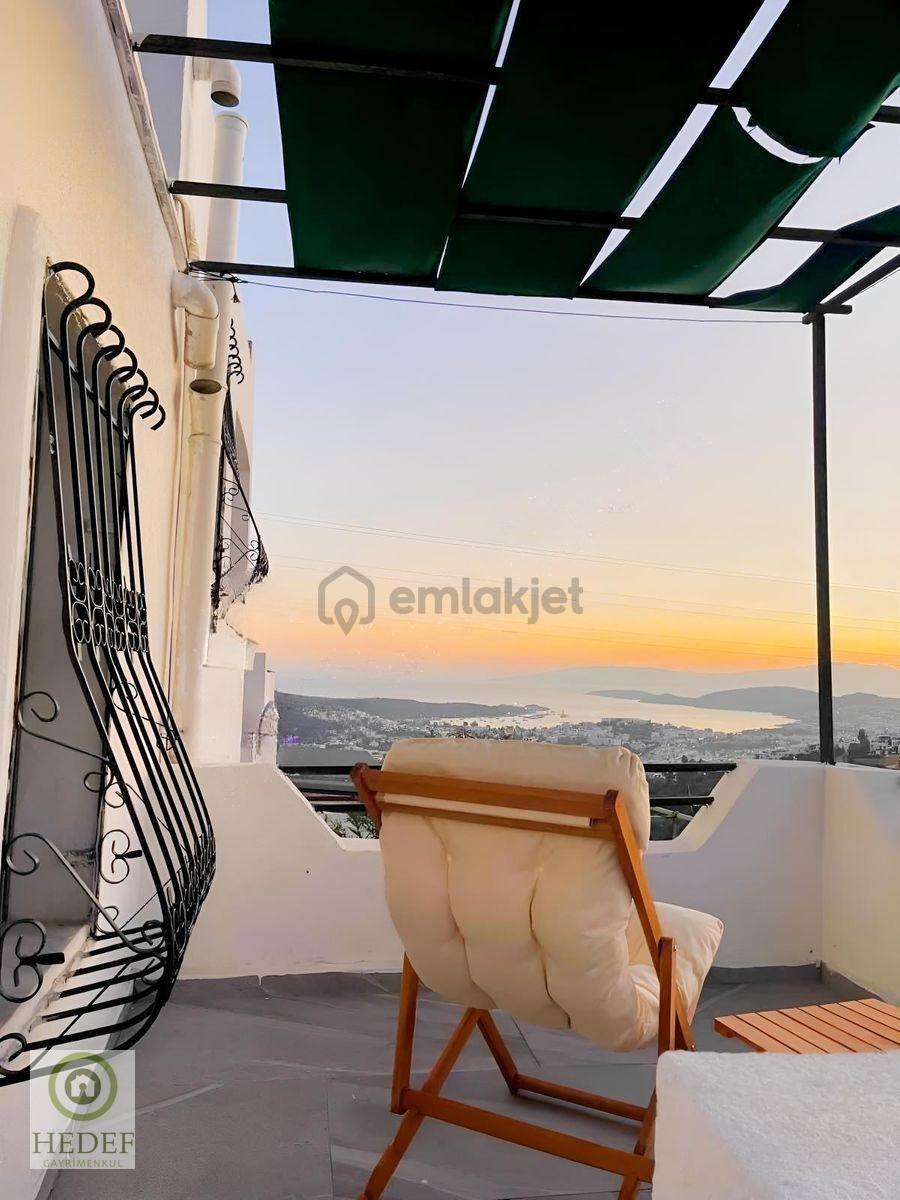 Bodrum Merkez , Eşyalı, Manzaralı Dubleks Villa - 27