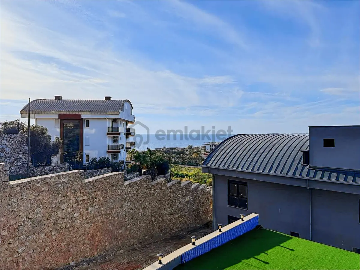 Alanya Konaklı Deniz Manzaralı Satılık Daire - 5