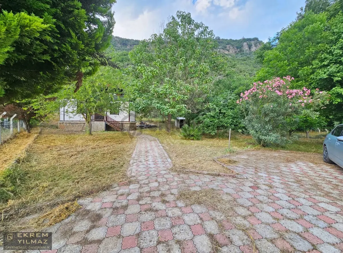 Köyceğiz Yangı'da 1240m² Arsa İçinde Restore Edilmiş Taş Ev - 6
