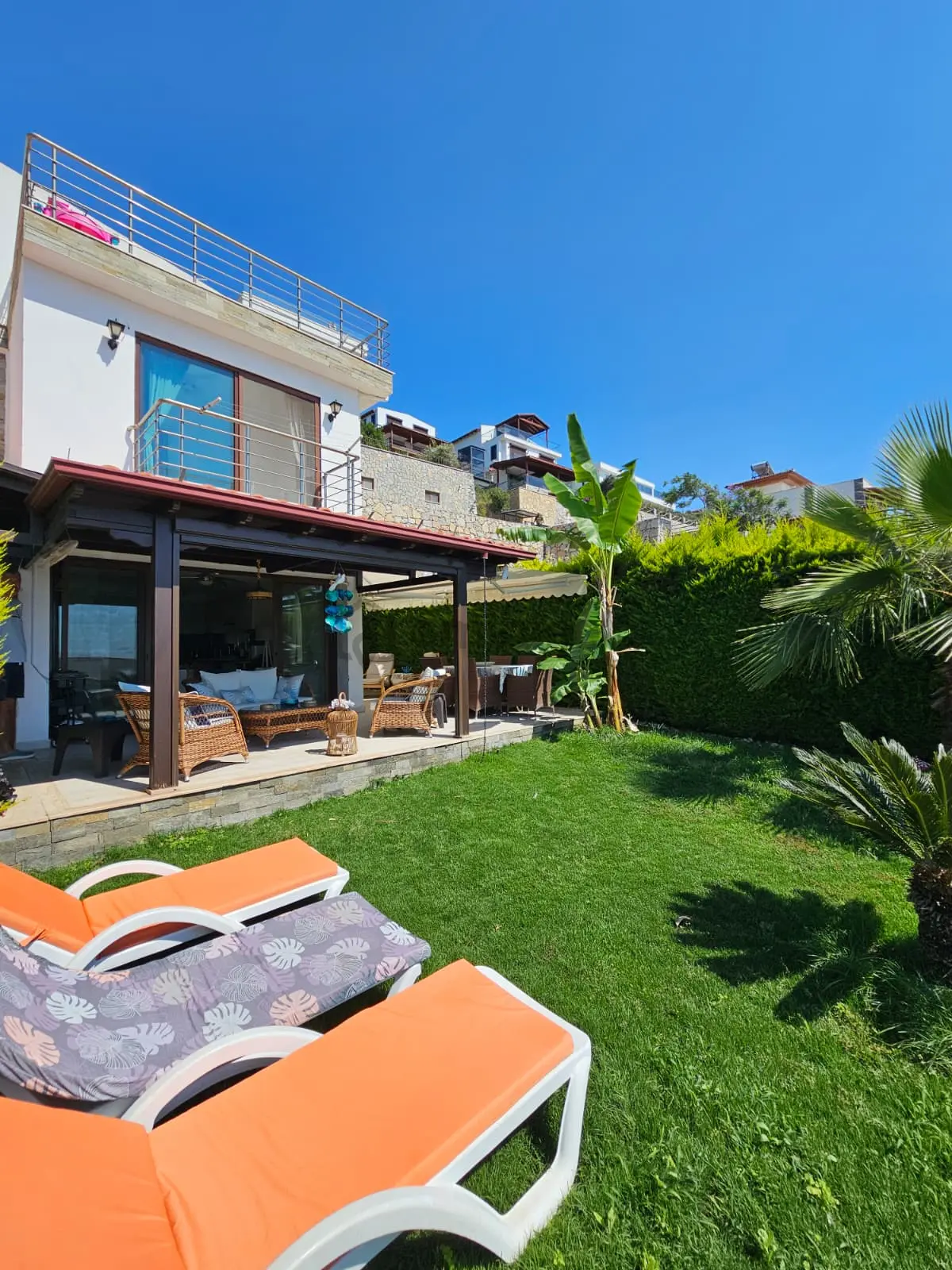 Muğla Bodrum Deniz Manzaralı Satılık Villa