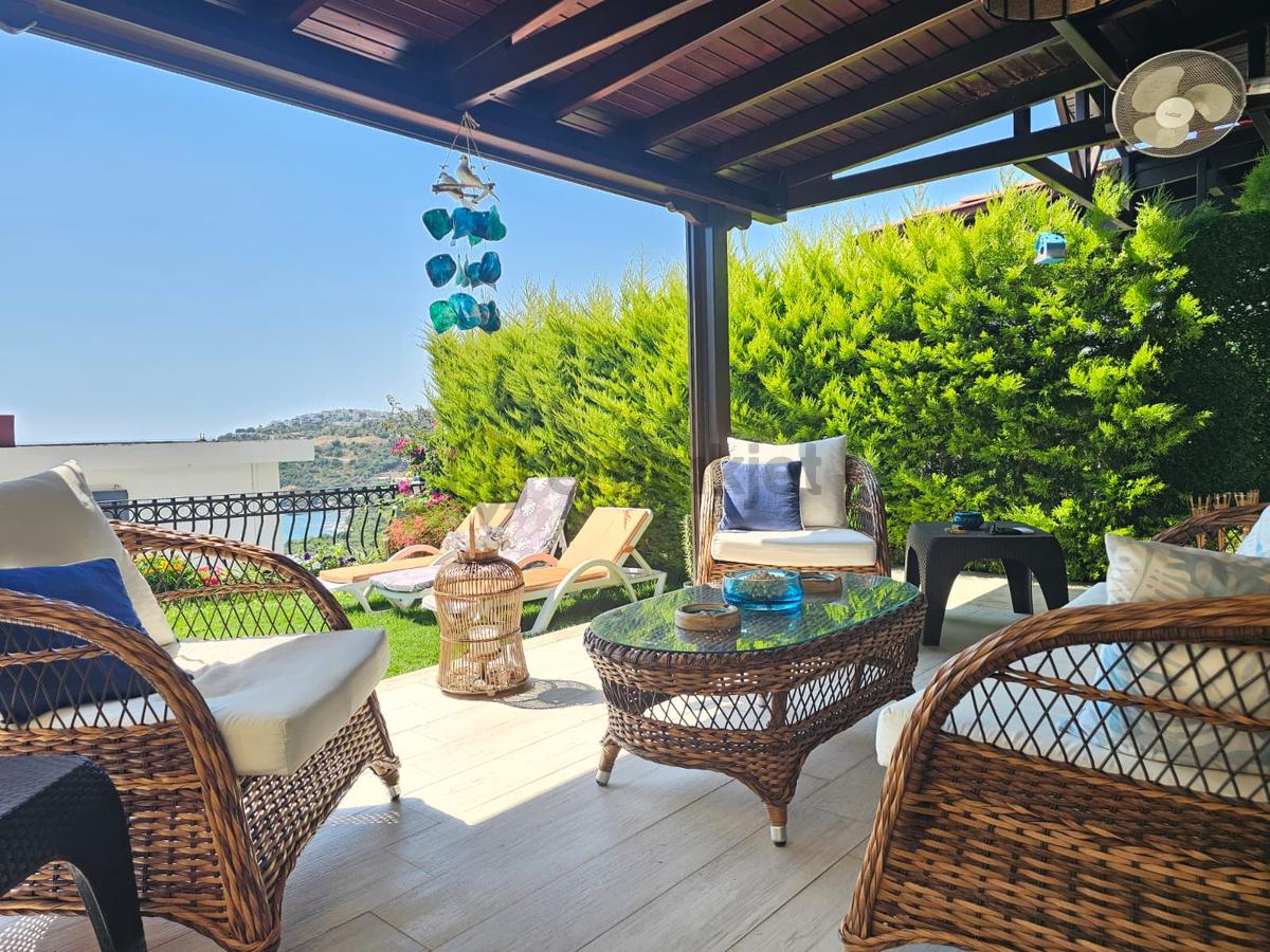 Muğla Bodrum Deniz Manzaralı Satılık Villa - 10