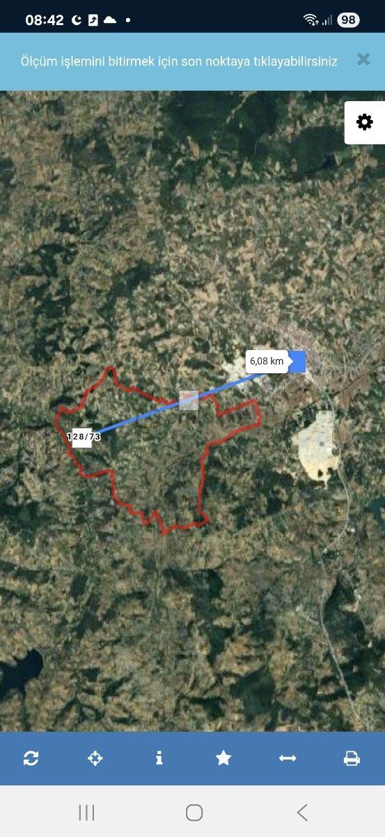Şeyhtımar Mah,1140 M2,yollu Arsa - 12