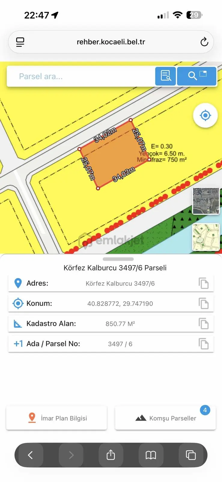 Acil / Konut İmarlı Yatırımlık Arsa - 5