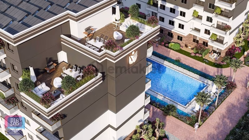 Park Yaşam Atlantis'te Kiralık 1+1 Daire - 21