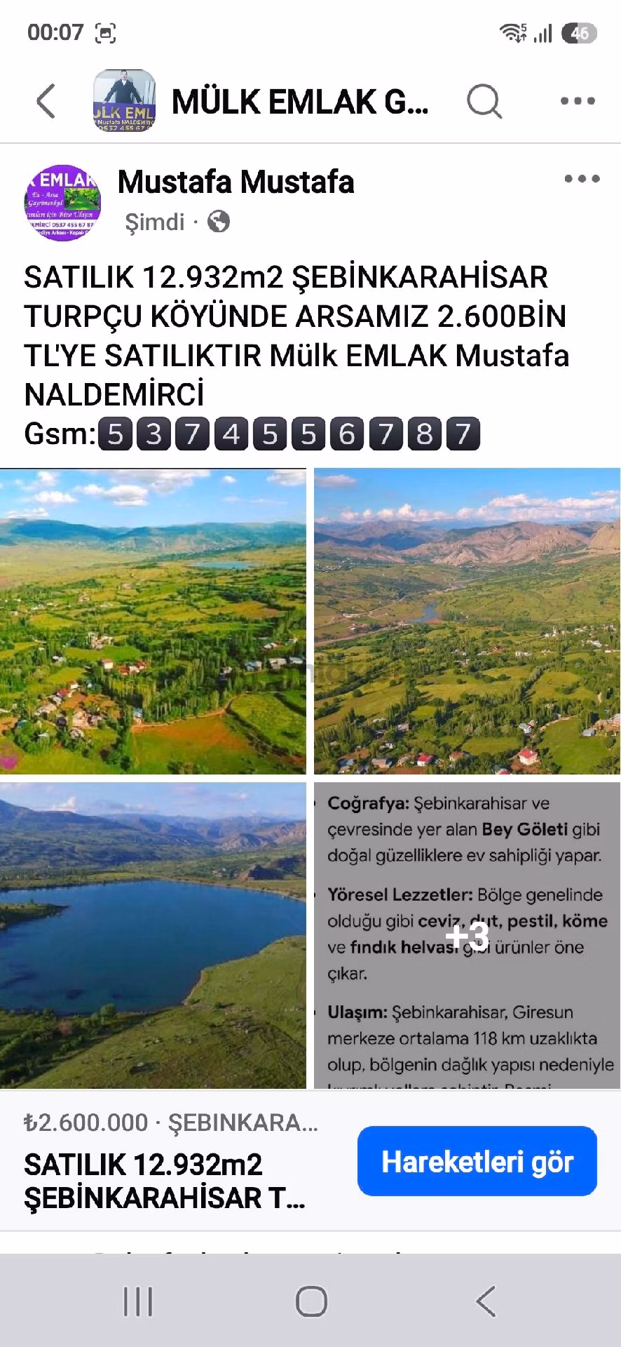 Satılık 16.718m - 10
