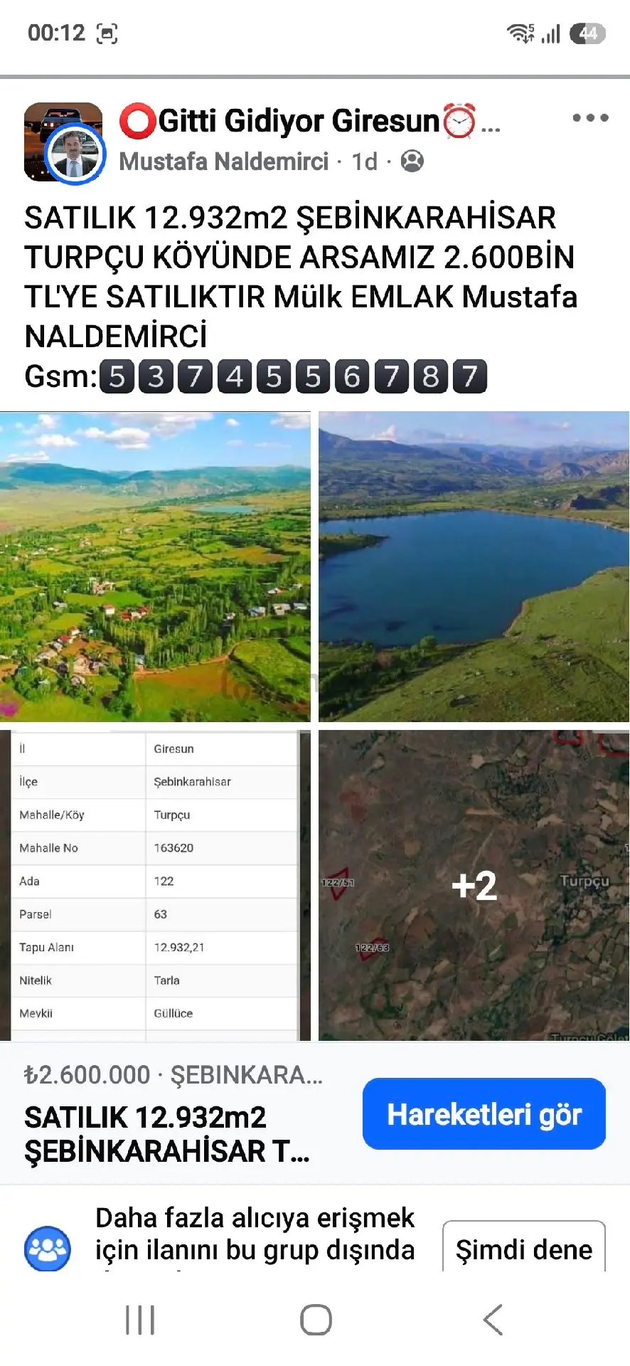 Satılık 16.718m - 13