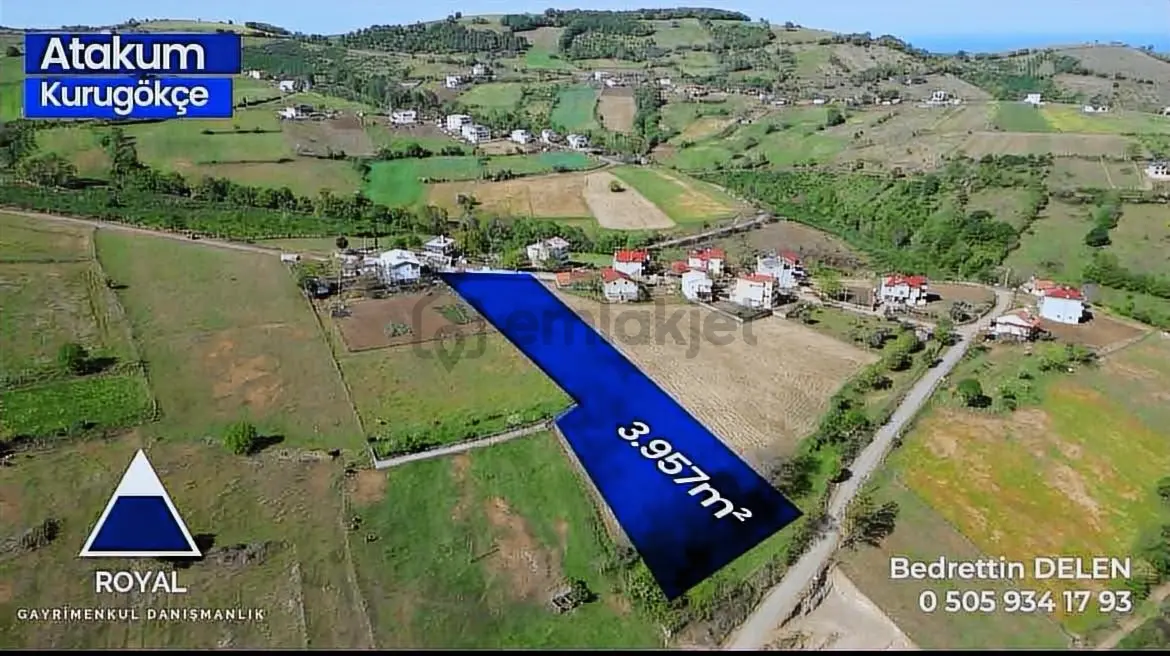 4000 M2 Yerleşik Alan İçerisinde Muhteşem Tarla - 3