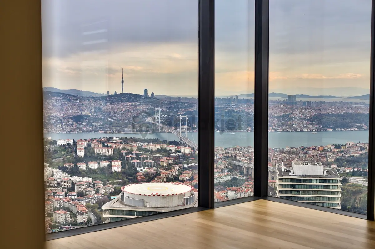 Çiftçi Tower Ultra Lüx 221m2 Satılık Sıfır 3+1 Zorlu Center - 2