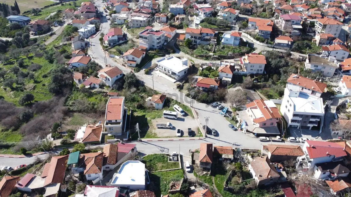 İzmir Özdere'de 1038 M2 Satılık Konut İmarlı Arsa ! - 8