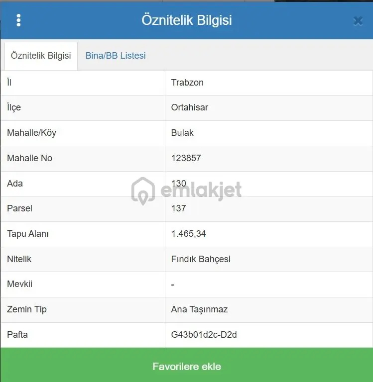 Trabzon Ortahisar Bulak'ta Satılık Arazi - 23