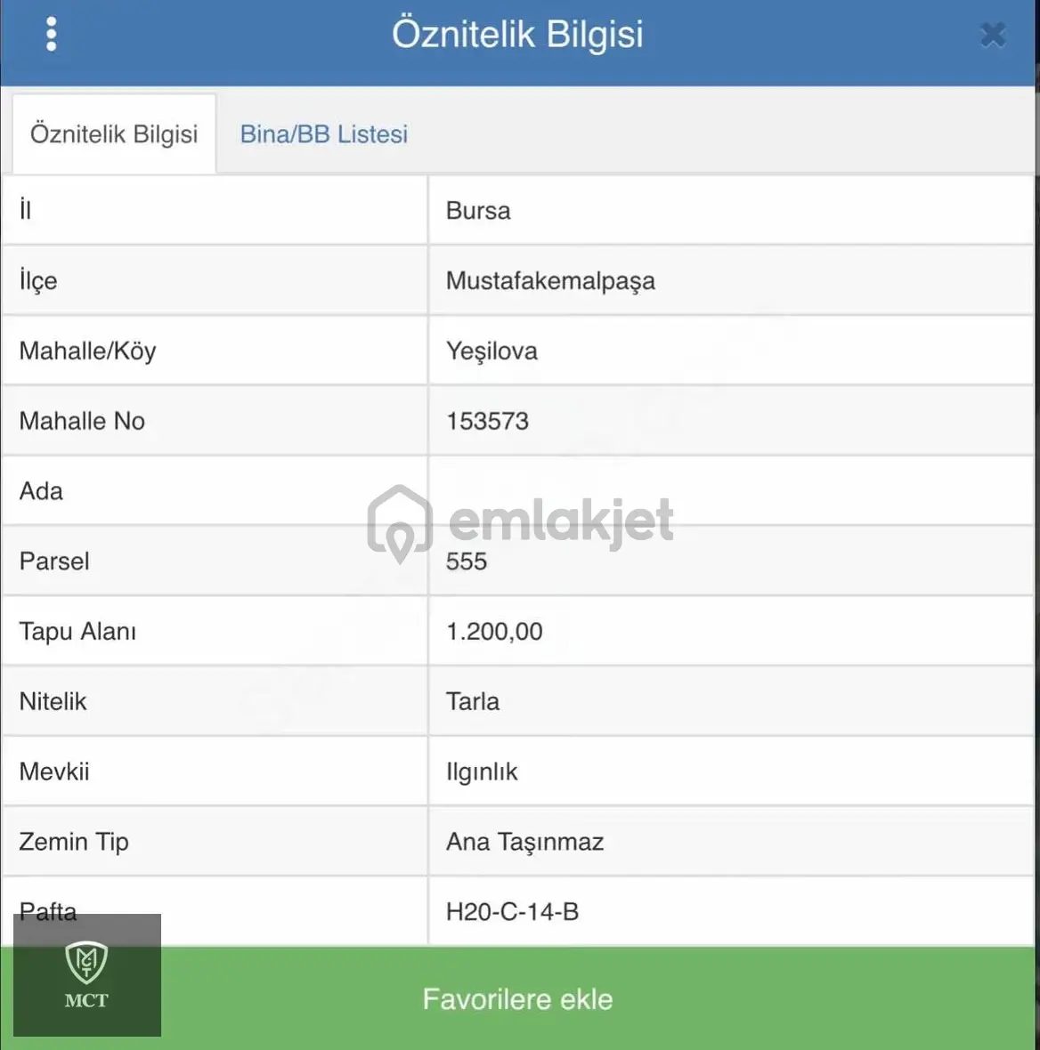 Mustafakemalpaşa Yeşilova'da 1200m2 Tek Tapu Tarla - 14