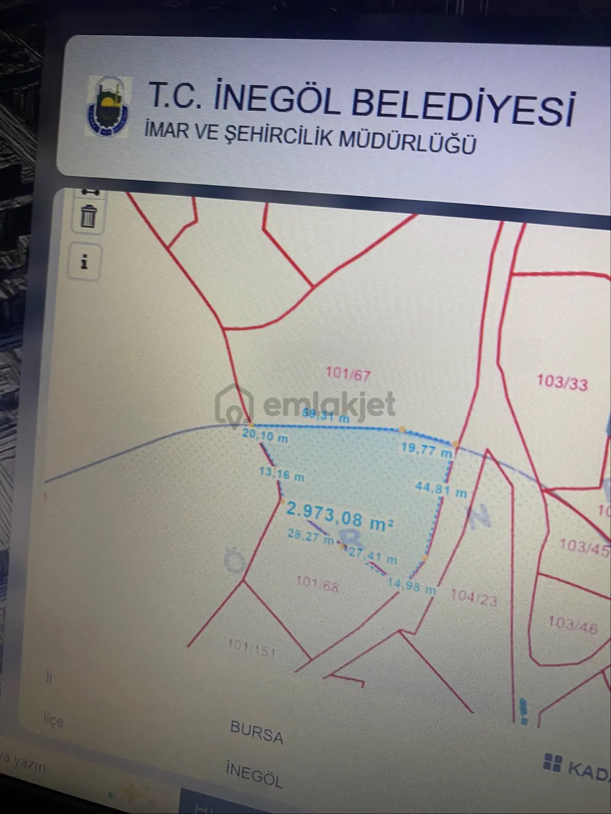 Roma ‘dan Karakadı ‘da Satılık Köy İmarlı Bahçe - 8