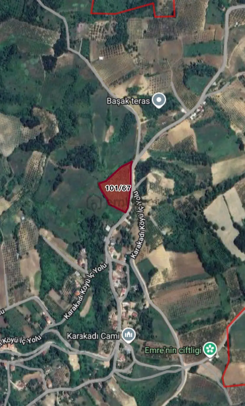 Roma ‘dan Karakadı ‘da Satılık Köy İmarlı Bahçe - 10