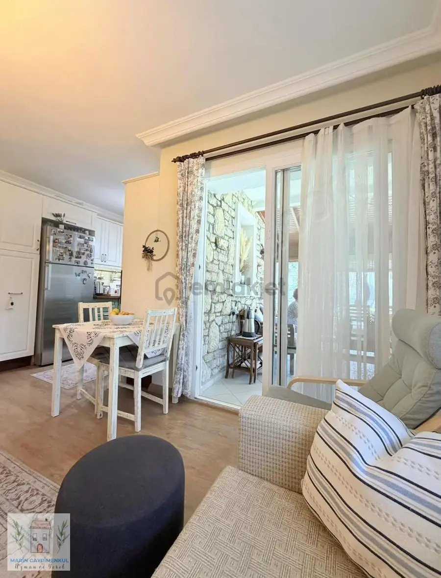 Datça Zeytindalı Cam Evlerinde Satılık Denize Yakın İkiz Villa - 12