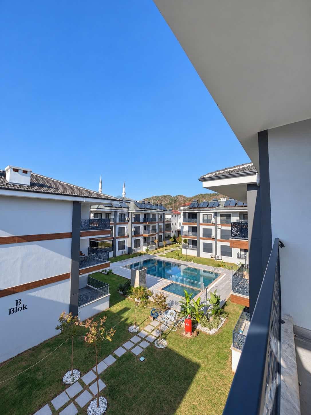 Muğla Ortaca Bahçelievlerde Havuzlu 2+1 Kapalı Mutfak Daire - 15