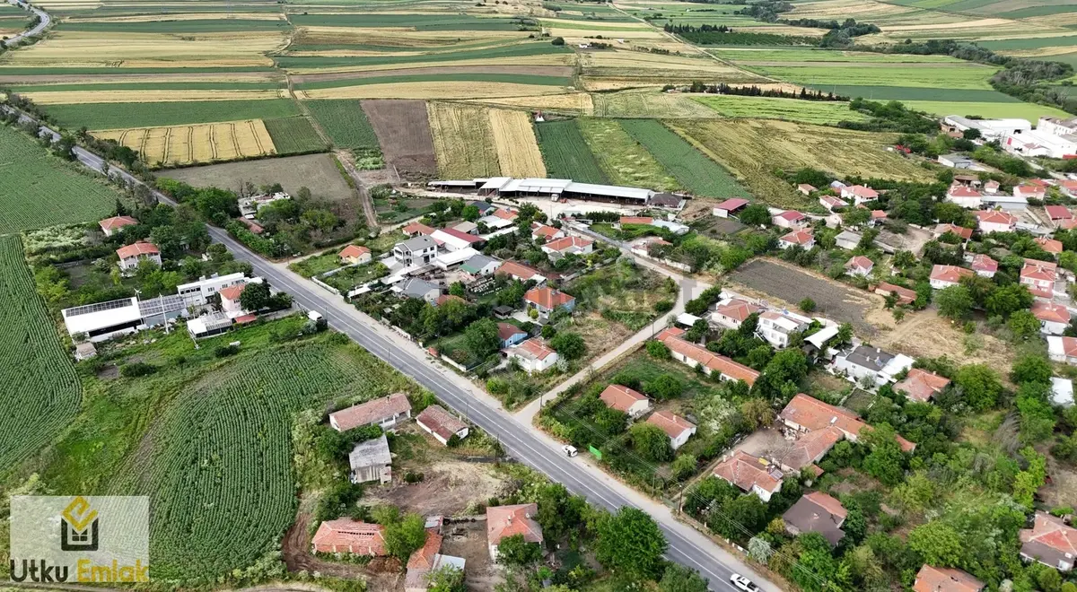 Babaeski Pancarköy De Asfalt Cephe 700 M2 Satılık Arsa - 8