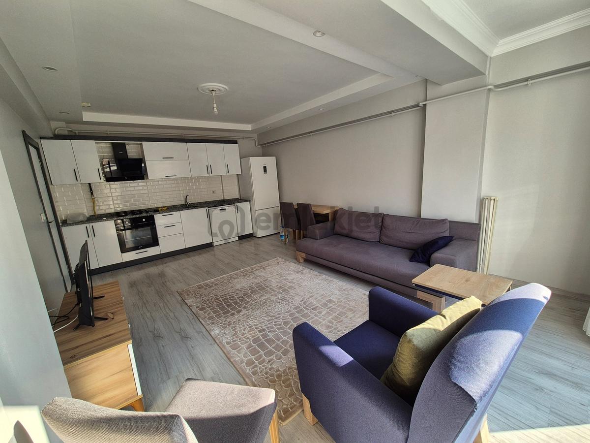Lüleburgaz Merkezde Modern, Eşyalı 1+1 Kiralık Daire, Merkezi Konumda, 2021 Yapımı - 5