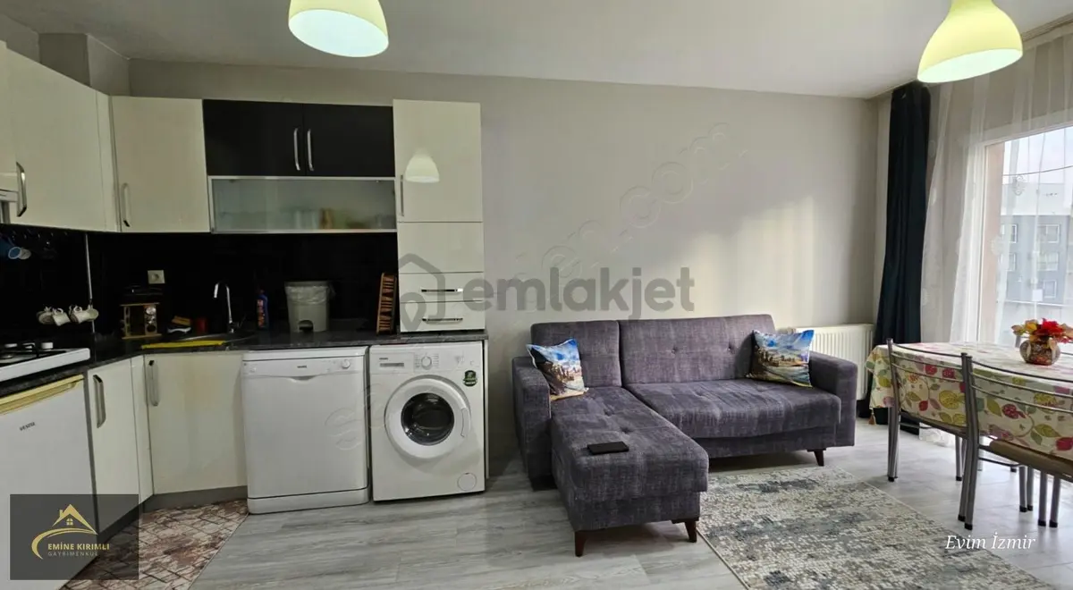 Seyrek Studio City 1 Etap'ta 1+1 Eşyalı - 13