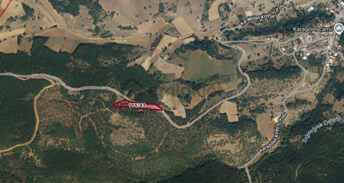 İnegöl Karagölette 1.200 M² Hisseli Satılık Tarla - 4