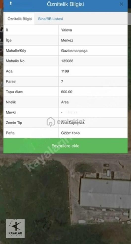 Kayalar Emlaktan Satılık 3 Kat İmarlı Köşe Parsel - 2
