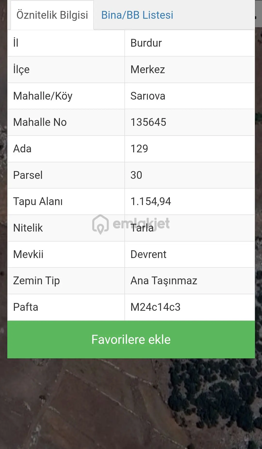 Wisrem'den Sarıova'da Satılık 1.154 M² Tarla - 5