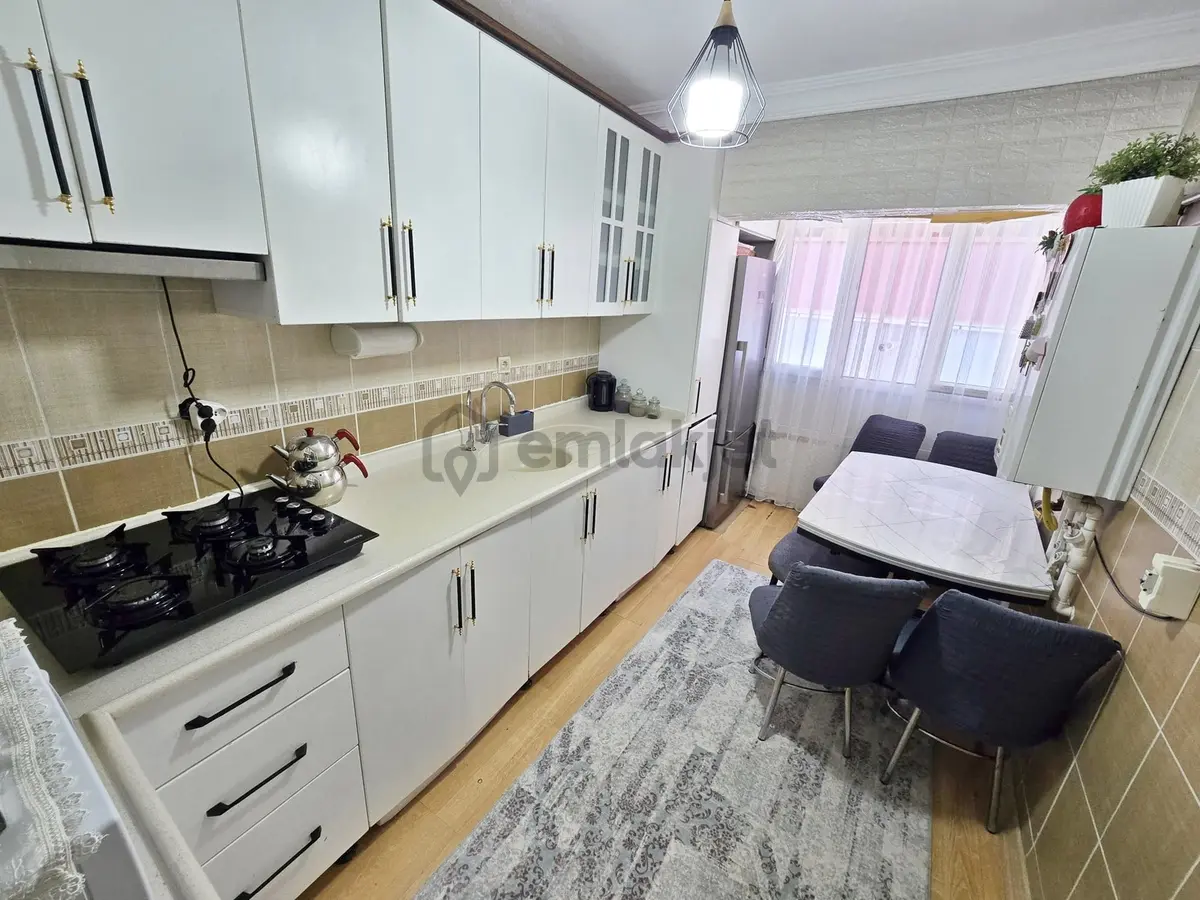 Elvan'da 3+1 Ebeveyn Banyolu Kök Tapu Ön Cephe Daire - 34