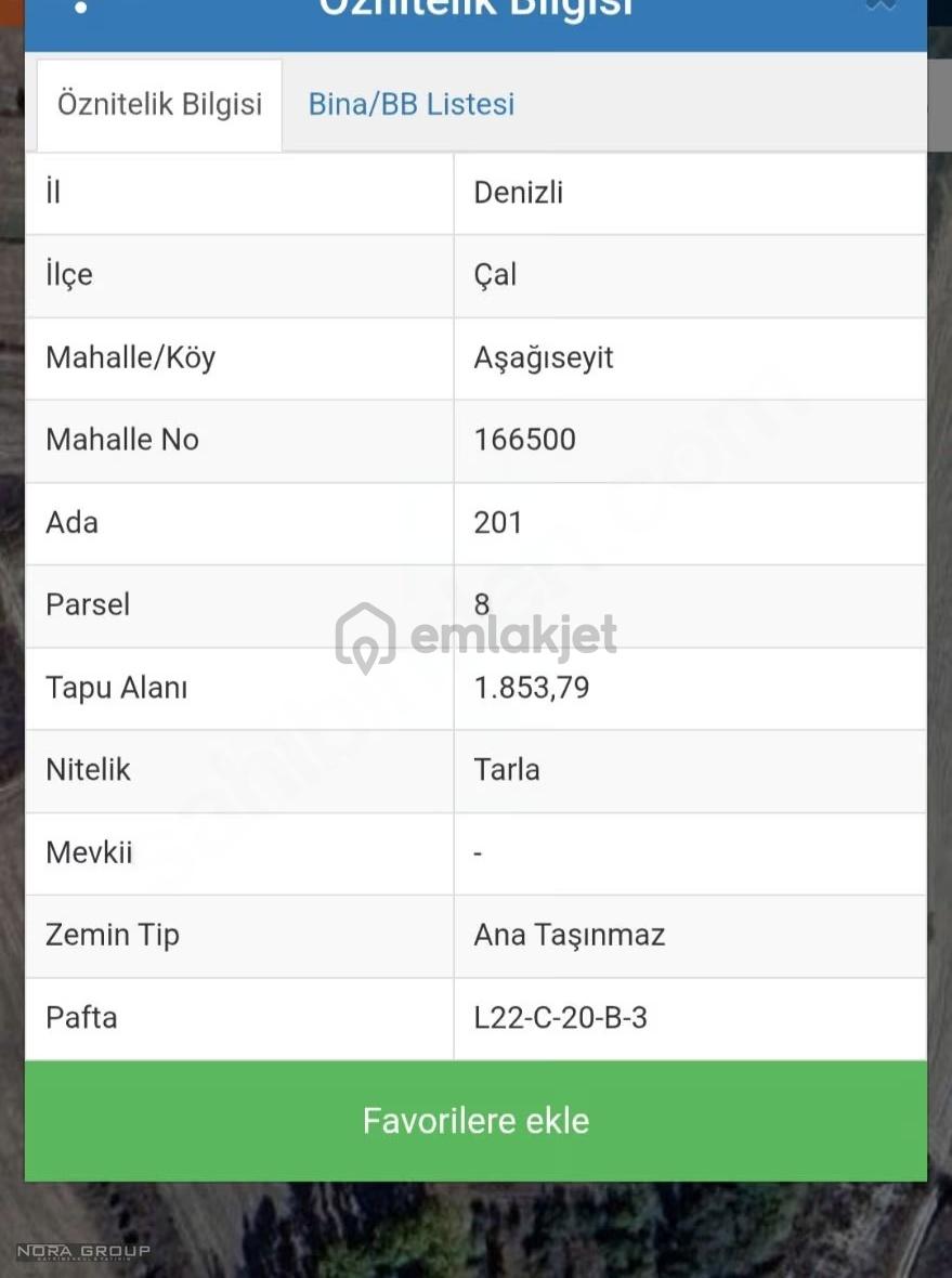 Noradan Aşağıseyit Te Satılık Tarla - 5