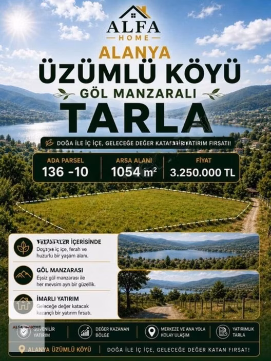 Alanya Üzümlü Köyü