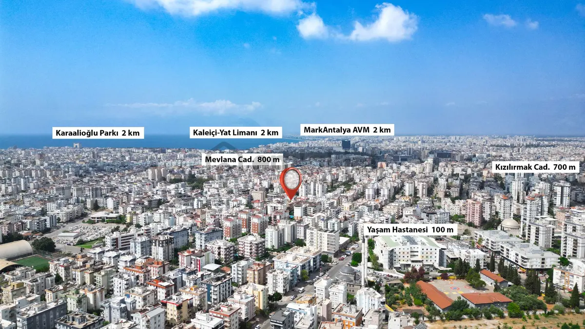 Merkezde Lüks Sitede Katta Çok Geniş Ebeveyn Banyolu 2+1 - 27