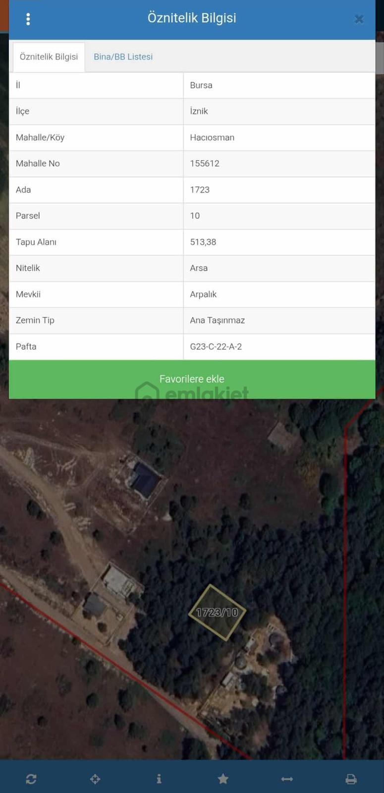 Turyap'tan İznik'te Doğa İçerisinde 513 M2 Satılık Arsa - 3
