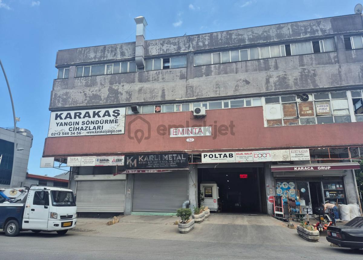 Molla Teamden Emintaş Davutpaşa 400 M² Satılık Düz Giriş Atölye