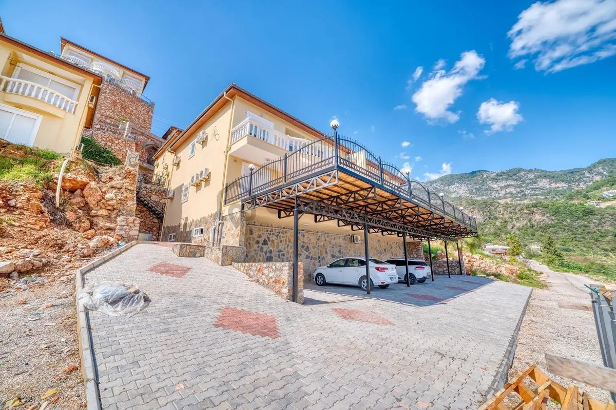 Alanya Tepe’de Satılık 3+1 Deniz Manzaralı, Full Eşyalı Daire – İkametgaha Uygun! - 28