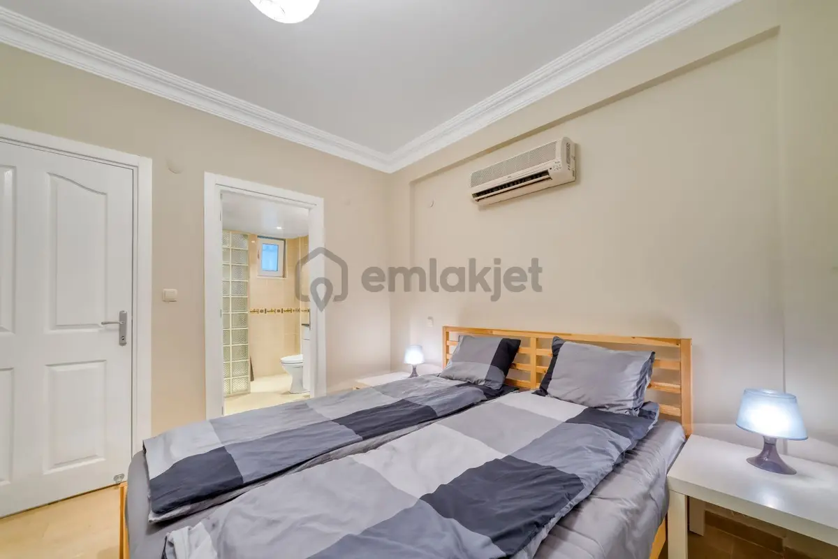 Alanya Tepe’de Satılık 3+1 Deniz Manzaralı, Full Eşyalı Daire – İkametgaha Uygun! - 14