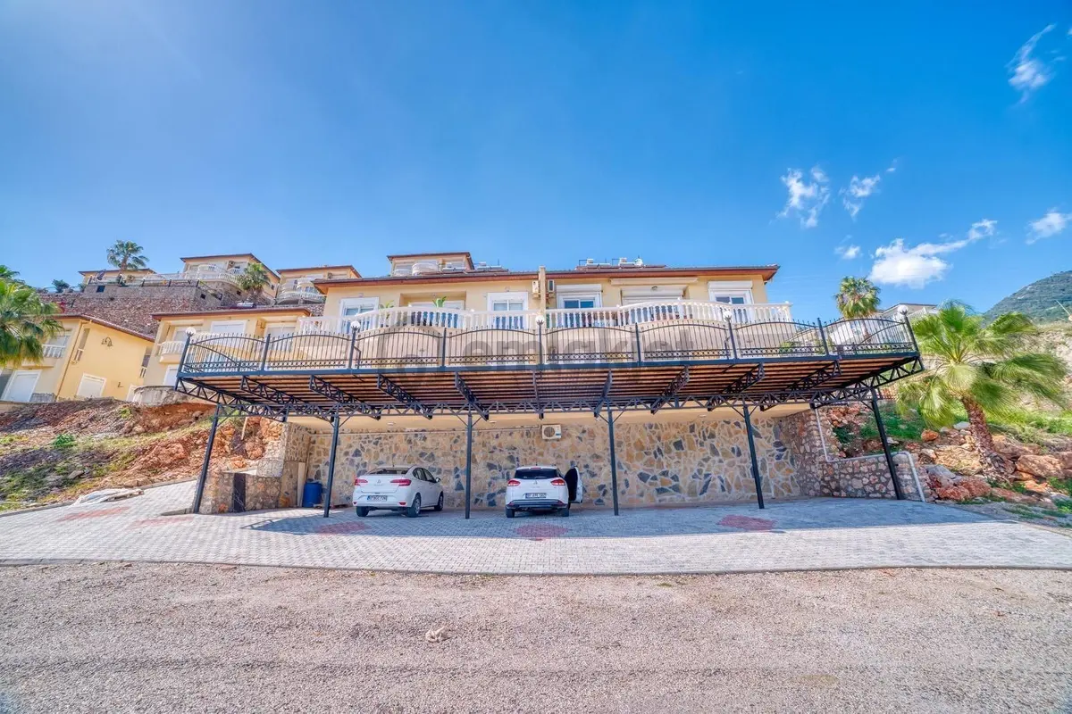 Alanya Tepe’de Satılık 3+1 Deniz Manzaralı, Full Eşyalı Daire – İkametgaha Uygun! - 30
