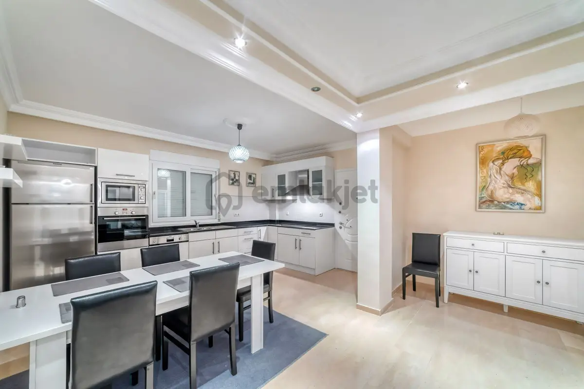 Alanya Tepe’de Satılık 3+1 Deniz Manzaralı, Full Eşyalı Daire – İkametgaha Uygun! - 7