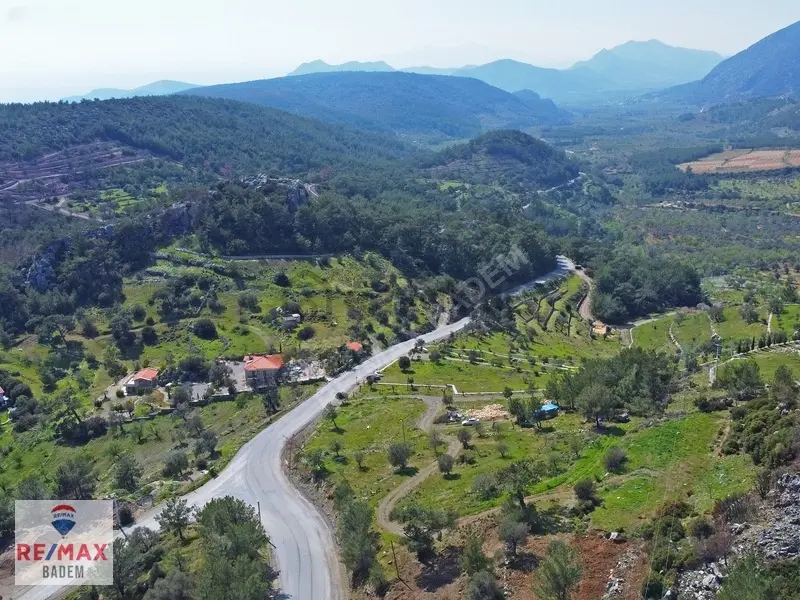Datça Mesudiyede Deniz Manzaralı Satılık 5,211m2 İmarlı Arsa - 22