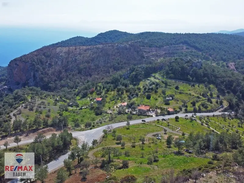 Datça Mesudiyede Deniz Manzaralı Satılık 5,211m2 İmarlı Arsa - 24