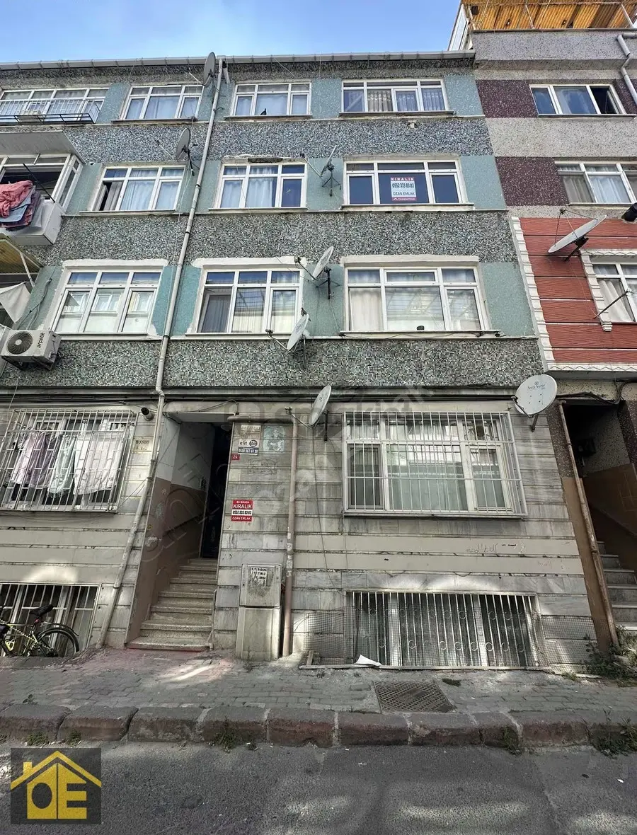 Fatih Şehremini Mevlanakapıda Ara Kat Masrafsız Daire