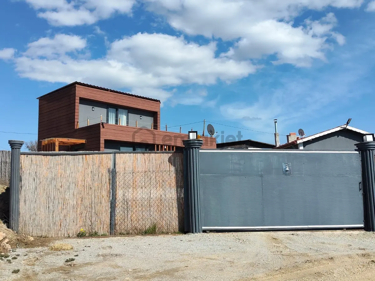 Doğada Modern Yaşam Ahşap Bağ Evi +dome Kış Bahçesi - 44