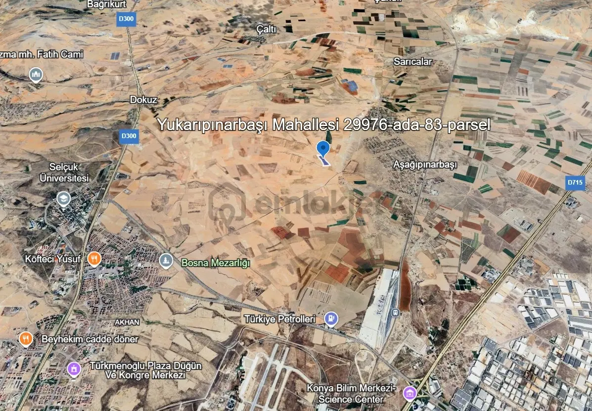 Yukarıpınarbaşı'nda Satılık 26717 M2 Tarla Hissesi - 14