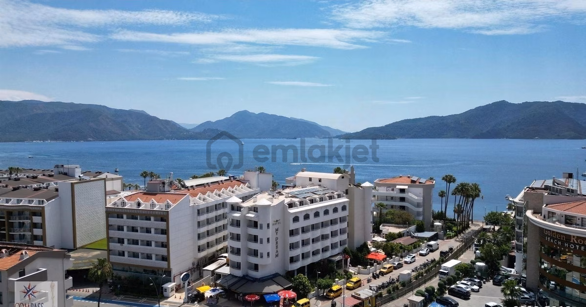 Marmaris Sitelerde Denize 300mt Asansörlü Satılık 4+1 Lüks Daire - 3