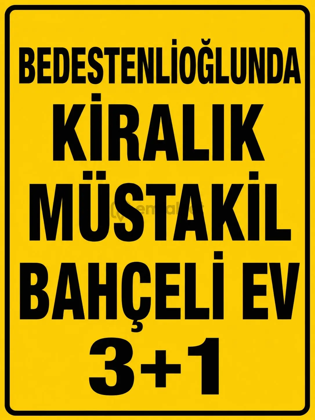 Bedestenlioğlu'nda 3+1 Bahçeli Müstakil Kiralık Ev - 3