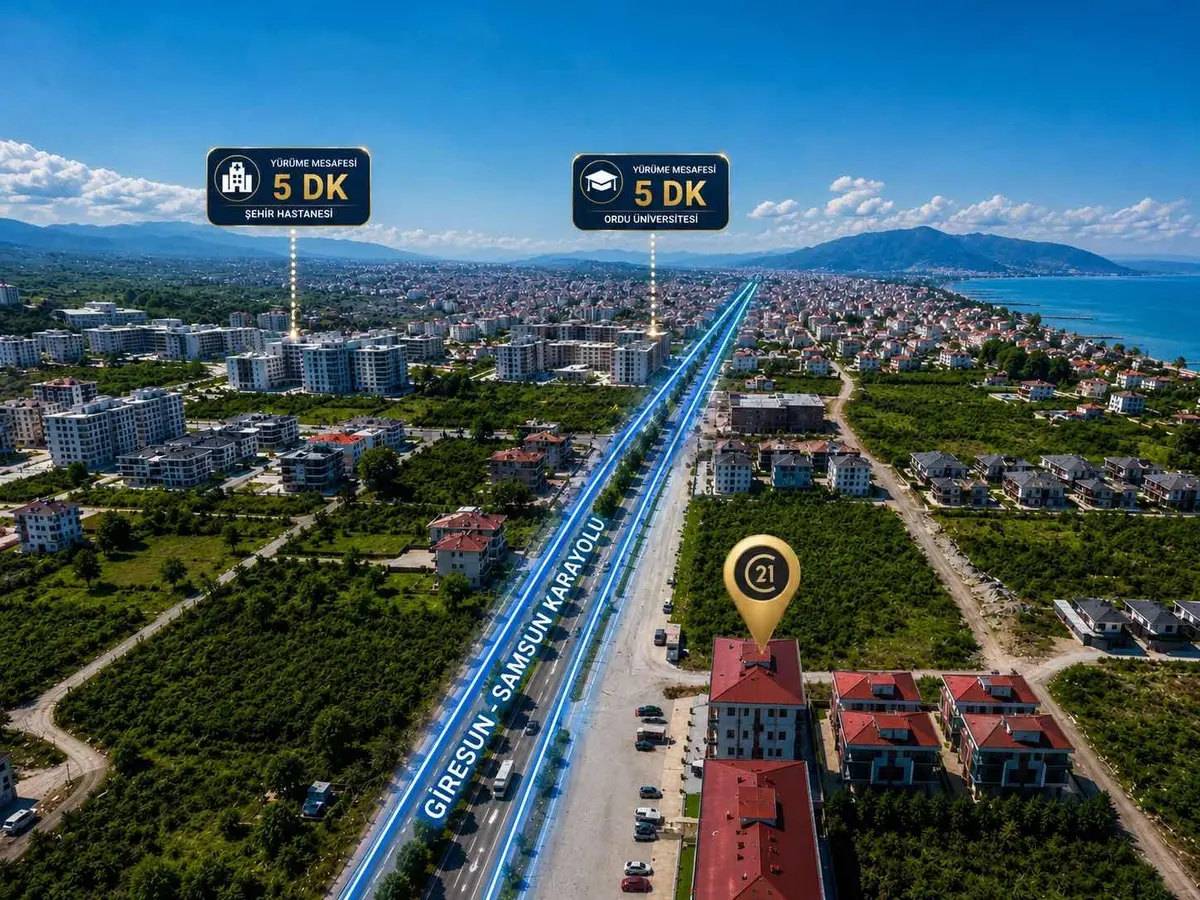 Century 21'den Turnasuyu Unicity'de Satılık 1+1 Daire! - 19
